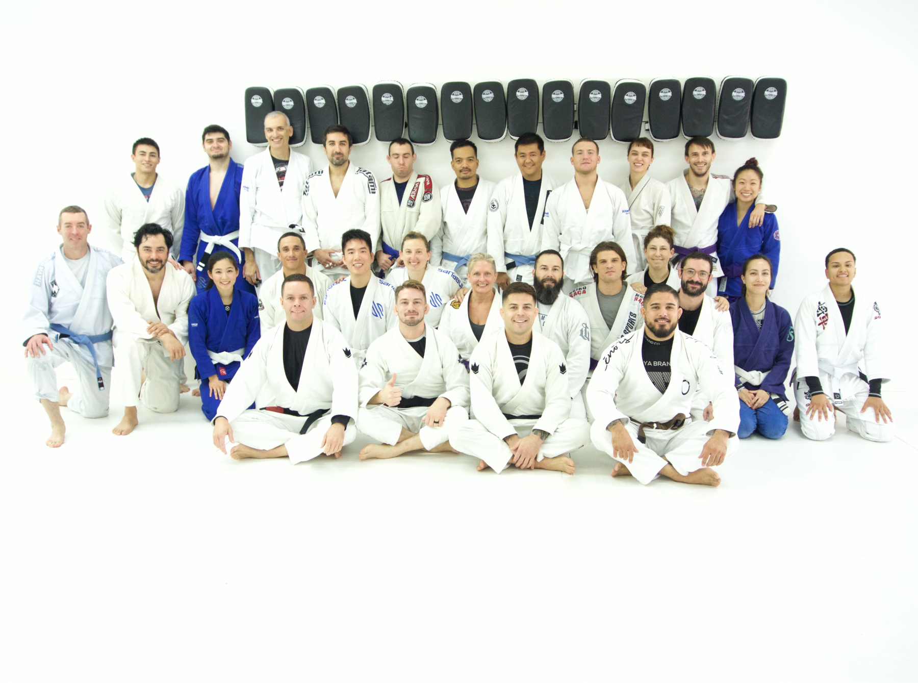 Full class at Modern Martial Arts and Fitness Brazilian Jiu-Jitsu Seminar in Pasadena, Ca